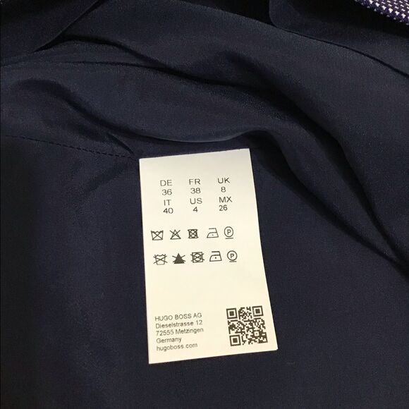 Hugo Boss Difara Sleeveless Sheath Dress NWT Sz 4 - Picture 7 of 8